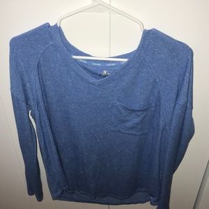 Blue sweatshirt